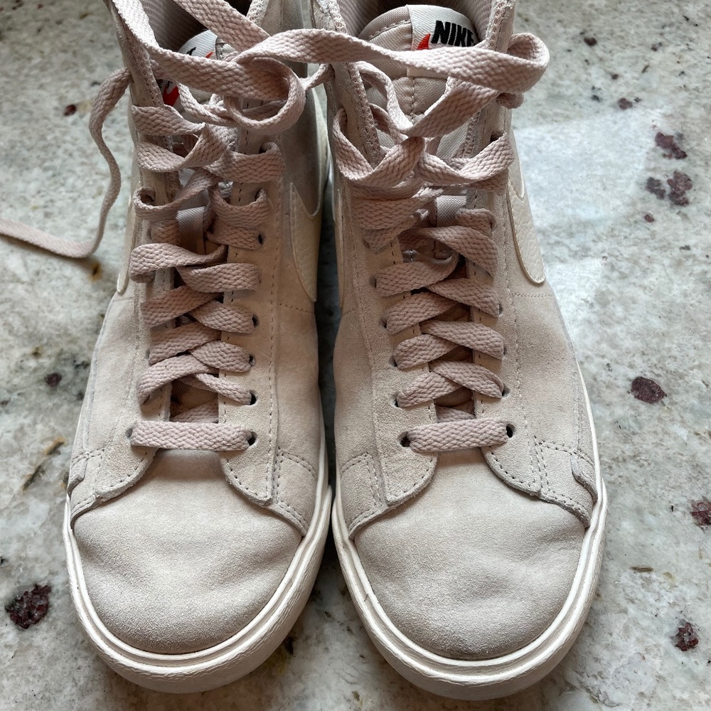 Nike Blazer high top suede womens size 6